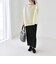 〈洗濯機可能〉ボートネック ワイド ニット プルオーバー 26AW