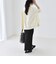 〈洗濯機可能〉ボートネック ワイド ニット プルオーバー 26AW