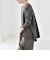 〈洗濯機可能〉ボートネック ワイド ニット プルオーバー 26AW