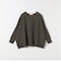〈洗濯機可能〉ボートネック ワイド ニット プルオーバー 26AW