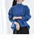 〈手洗い可能〉AQUA カシミヤ ミックス ハイネック スリット ニット