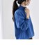 〈手洗い可能〉AQUA カシミヤ ミックス ハイネック スリット ニット