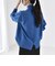 〈手洗い可能〉AQUA カシミヤ ミックス ハイネック スリット ニット