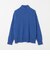 〈手洗い可能〉AQUA カシミヤ ミックス ハイネック スリット ニット