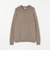 〈手洗い可能〉アンゴラ ミックス シャギー レイヤードネック ニット◆