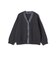 【WEB限定】〈手洗い可能〉デニム コンビ Vネック カーディガン◇