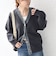 【WEB限定】〈手洗い可能〉デニム コンビ Vネック カーディガン◇