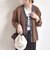 【WEB限定】〈手洗い可能〉デニム コンビ Vネック カーディガン◇