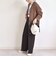 【WEB限定】〈手洗い可能〉デニム コンビ Vネック カーディガン◇