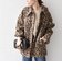 《予約》【WEB限定】〈手洗い可能〉ループ ジャージー ステンカラー コート◆