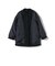 《予約》【WEB限定】〈手洗い可能〉ループ ジャージー ステンカラー コート◆