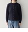 《予約》バック レース コンパクト ニット カーディガン