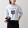 【SHIPS any別注】THE KNiTS:〈洗濯機可能〉ロゴ プリント スウェット 26AW 2