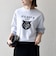 【SHIPS any別注】THE KNiTS:〈洗濯機可能〉ロゴ プリント スウェット 26AW 2