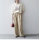 【SHIPS any別注】THE KNiTS:〈洗濯機可能〉ロゴ プリント スウェット 26AW 2