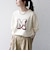【SHIPS any別注】THE KNiTS:〈洗濯機可能〉ロゴ プリント スウェット 26AW 2