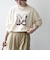 【SHIPS any別注】THE KNiTS:〈洗濯機可能〉ロゴ プリント スウェット 26AW 2