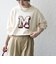 【SHIPS any別注】THE KNiTS:〈洗濯機可能〉ロゴ プリント スウェット 26AW 2