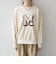 【SHIPS any別注】THE KNiTS:〈洗濯機可能〉ロゴ プリント スウェット 26AW 2