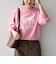 【SHIPS any別注】THE KNiTS:〈洗濯機可能〉ロゴ プリント スウェット 26AW 2