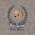 《予約》〈洗濯機可能〉Teddybear(R) コラボ ハーフ ジップ ニット◆