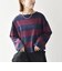 〈洗濯機可能〉ワイド ボーダー ボートネック TEE