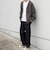 〈手洗い可能〉アルパカ ミックス シャギー  ニット カーディガン 26AW◆