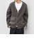 〈手洗い可能〉アルパカ ミックス シャギー  ニット カーディガン 26AW◆