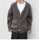 〈手洗い可能〉アルパカ ミックス シャギー  ニット カーディガン 26AW◆