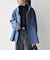 《予約》カシミヤ ミックス スタンドカラー ショート ダッフル コート
