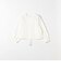 【WEB限定】〈洗濯機可能〉裏毛 パイピング ドロスト プルオーバー TEE