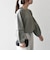 【WEB限定】〈洗濯機可能〉裏毛 パイピング ドロスト プルオーバー TEE
