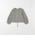 【WEB限定】〈洗濯機可能〉裏毛 パイピング ドロスト プルオーバー TEE
