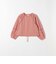 【WEB限定】〈洗濯機可能〉裏毛 パイピング ドロスト プルオーバー TEE