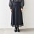 〈手洗い可能〉ヘム レース ナロー スカート