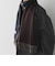 サープラスヤーン ウール カシミヤ リバーシブル パネル マフラー26AW◆