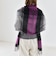 〈手洗い可能〉カシミヤ ミックス チェック ストール 26AW