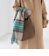 〈手洗い可能〉カシミヤ ミックス チェック ストール 26AW