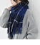 〈手洗い可能〉カシミヤ ミックス チェック ストール 26AW