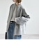 《予約》PURE WOOL ボトルネック コクーン ジップ ミディ コート