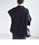 《予約》PURE WOOL ボトルネック コクーン ジップ ミディ コート