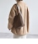 《予約》PURE WOOL ボトルネック コクーン ジップ ミディ コート