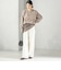《予約》杢 フォックス カシミヤ クルーネック プルオーバー 26AW