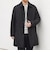 【WEB限定】SORONA(R) 中綿 ミニマル ステンカラー コート◆