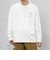 SNOOPY コラボ ヴィンテージライク ペナント グラフィック プリント Tシャツ(ロンT)◆
