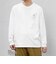 SNOOPY コラボ ヴィンテージライク ペナント グラフィック プリント Tシャツ(ロンT)◆