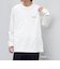 SNOOPY コラボ ヴィンテージライク ペナント グラフィック プリント Tシャツ(ロンT)◆