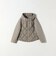 《予約》【WEB限定】キルティング コンビ フーディー ジップ ブルゾン