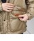 〈撥水/防風〉PERTEX(R) × PRIMALOFT(R) フード 中綿 ジャケット◆