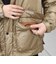 〈撥水/防風〉PERTEX(R) × PRIMALOFT(R) フード 中綿 ジャケット◆